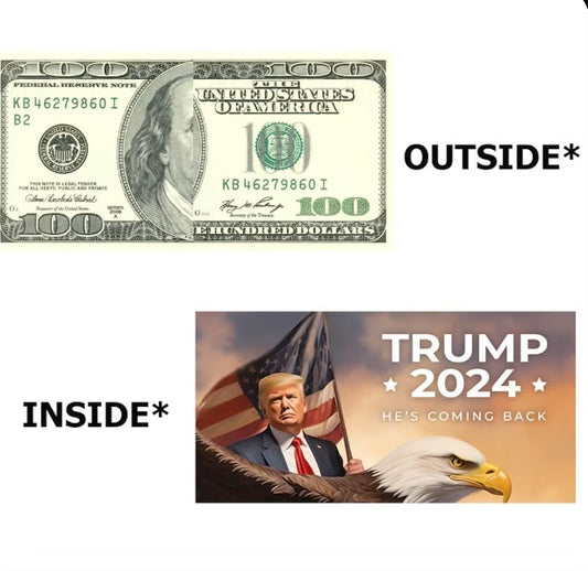 Trump 2024 Prank $100 Bill