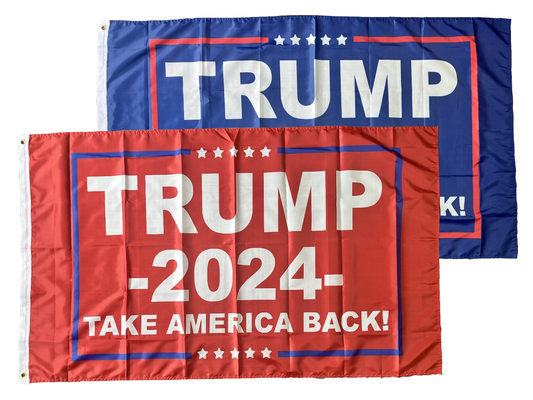 2x Trump 2024 "Take America Back" Flag