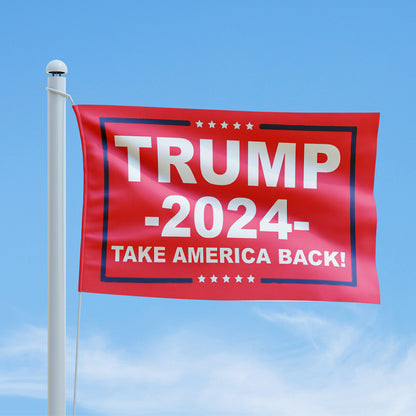 Trump 2024 "Take America Back" Flag